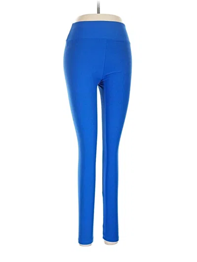 Pre-owned Lularoe Active Pants In Blue
