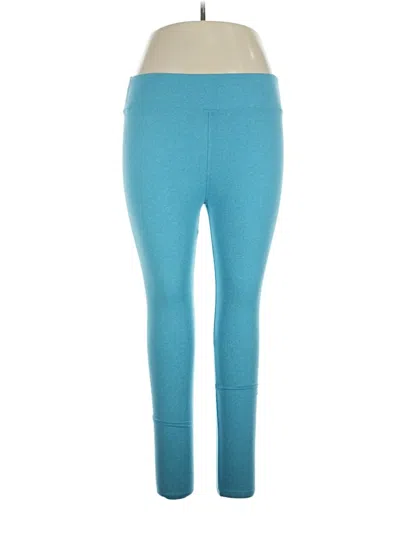 Pre-owned Lularoe Active Pants In Blue