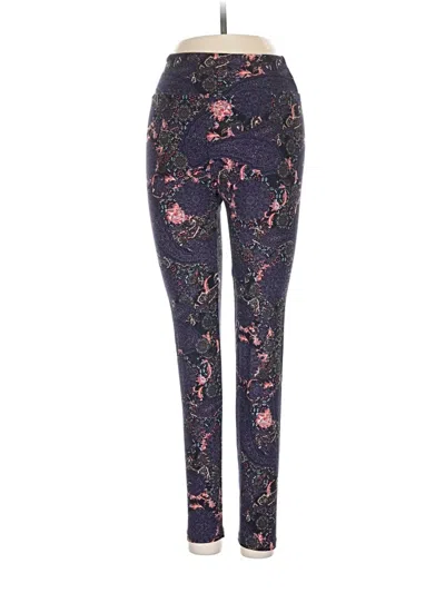 Pre-owned Lularoe Active Pants In Blue
