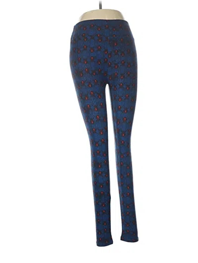 Pre-owned Lularoe Active Pants In Blue