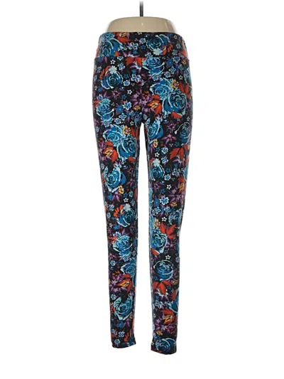 Pre-owned Lularoe Active Pants In Blue