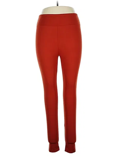 Pre-owned Lularoe Active Pants In Brown