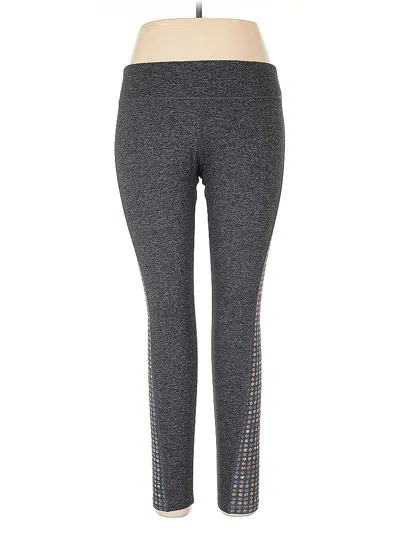 Pre-owned Lularoe Active Pants In Gray