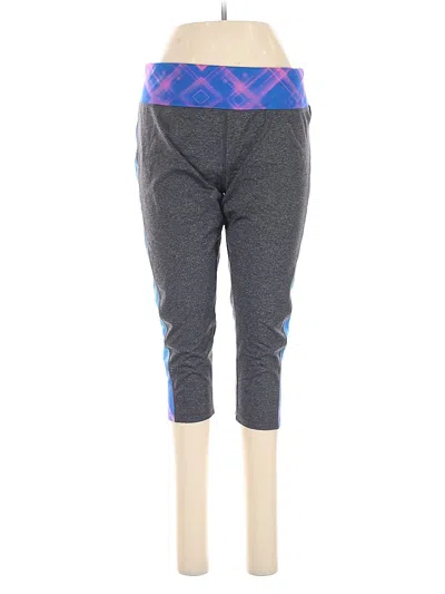 Pre-owned Lularoe Active Pants In Gray