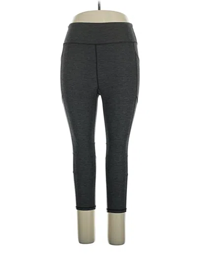 Pre-owned Lularoe Active Pants In Gray
