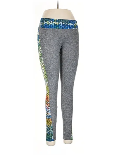 Pre-owned Lularoe Active Pants In Gray