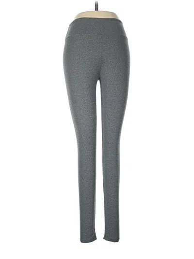 Pre-owned Lularoe Active Pants In Gray