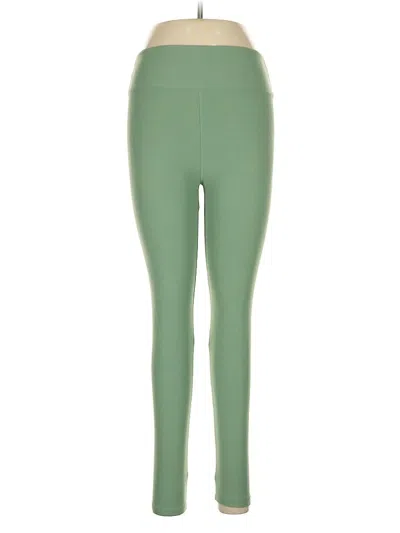 Pre-owned Lularoe Active Pants In Green