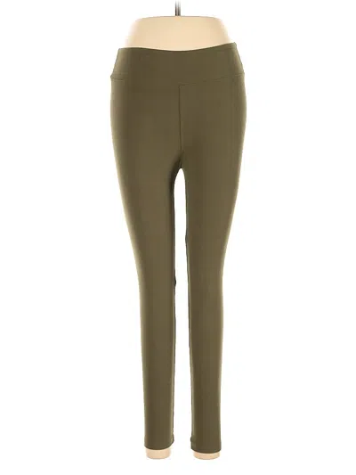 Pre-owned Lularoe Active Pants In Green