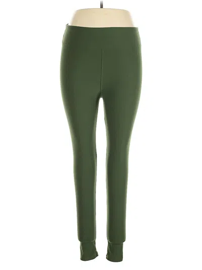 Pre-owned Lularoe Active Pants In Green