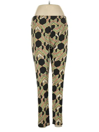 Pre-owned Lularoe Active Pants In Green