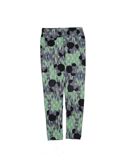 Pre-owned Lularoe Kids' Active Pants In Green