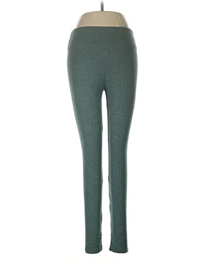 Pre-owned Lularoe Active Pants In Green