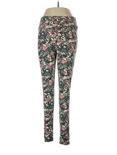 Pre-owned Lularoe Active Pants In Green