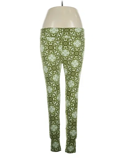 Pre-owned Lularoe Active Pants In Green