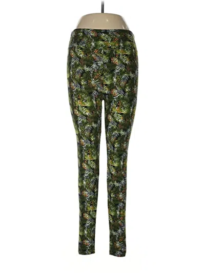 Pre-owned Lularoe Active Pants In Green