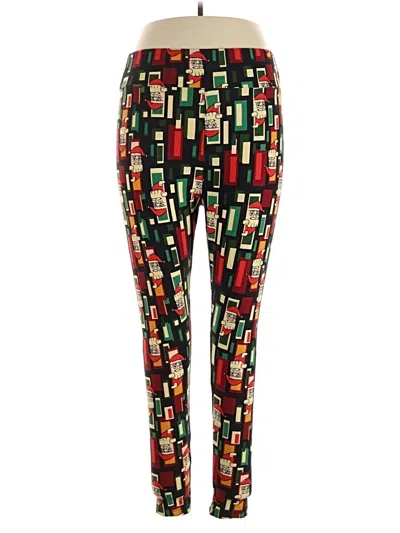 Pre-owned Lularoe Active Pants In Green