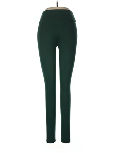 Pre-owned Lularoe Active Pants In Green
