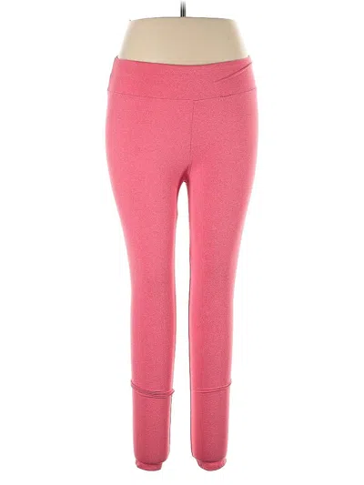 Pre-owned Lularoe Active Pants In Orange