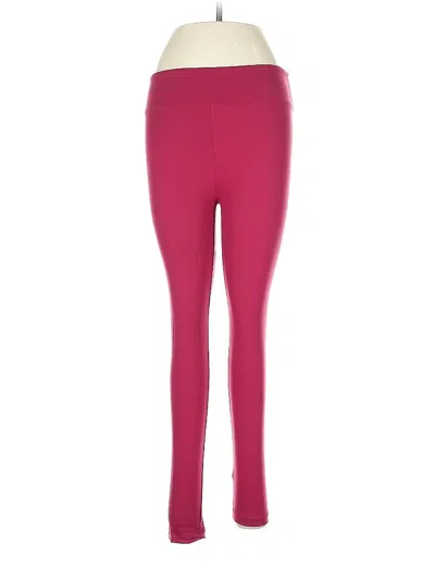 Pre-owned Lularoe Active Pants In Pink