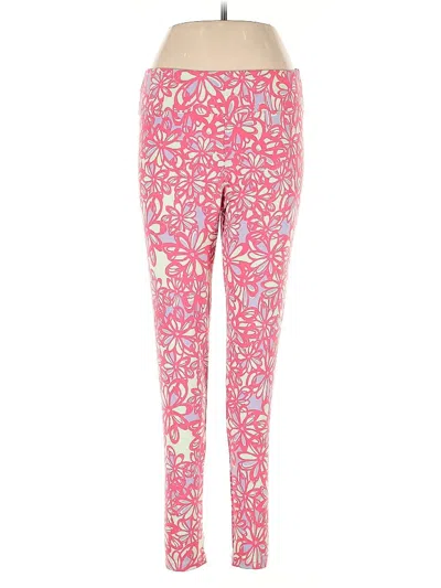 Pre-owned Lularoe Active Pants In Pink