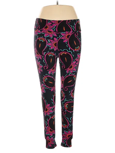 Pre-owned Lularoe Active Pants In Pink