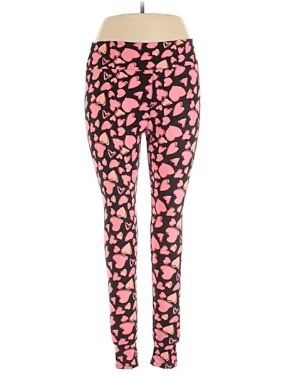 Pre-owned Lularoe Active Pants In Pink