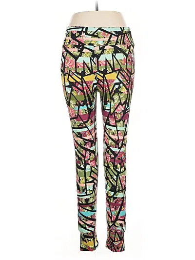 Pre-owned Lularoe Active Pants In Pink