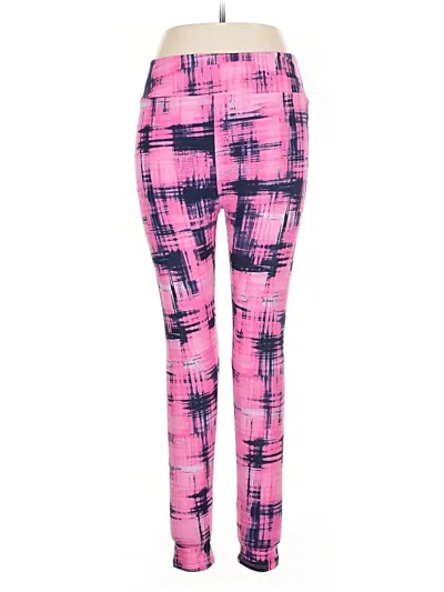 Pre-owned Lularoe Active Pants In Pink