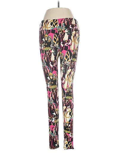 Pre-owned Lularoe Active Pants In Pink