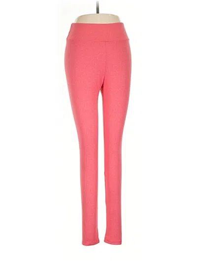 Pre-owned Lularoe Active Pants In Pink