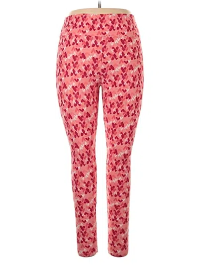 Pre-owned Lularoe Active Pants In Pink