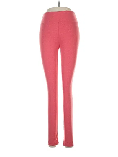 Pre-owned Lularoe Active Pants In Pink