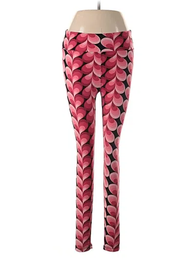 Pre-owned Lularoe Active Pants In Pink
