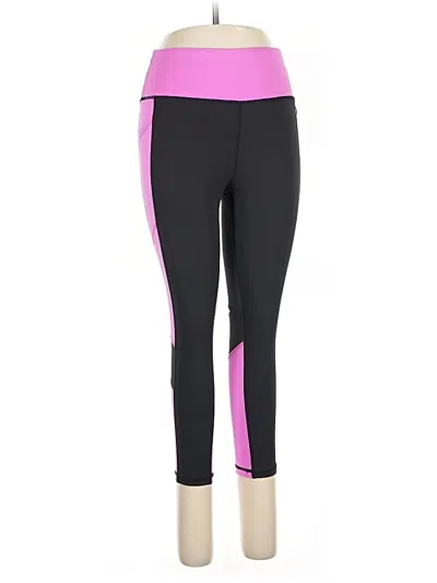 Pre-owned Lularoe Active Pants In Purple