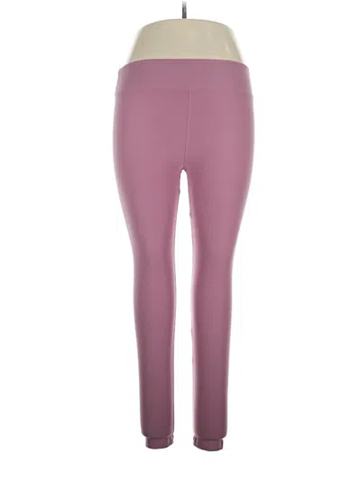 Pre-owned Lularoe Active Pants In Purple