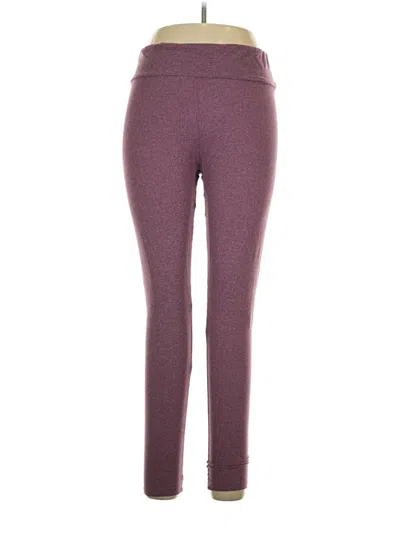Pre-owned Lularoe Active Pants In Purple