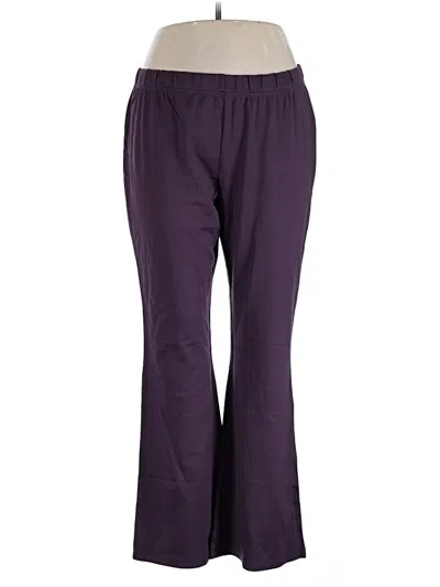 Pre-owned Lularoe Active Pants In Purple