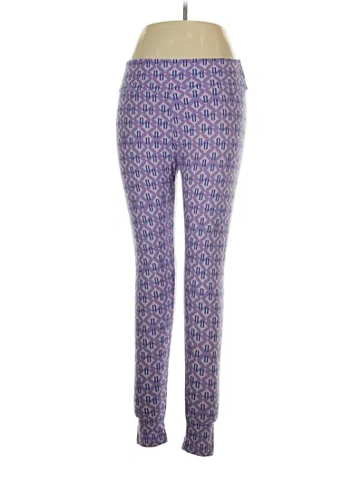 Pre-owned Lularoe Active Pants In Purple