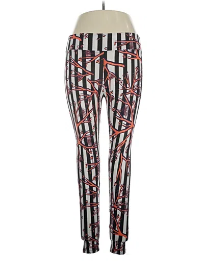 Pre-owned Lularoe Active Pants In Silver