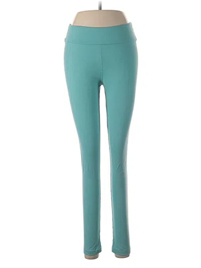 Pre-owned Lularoe Active Pants In Teal