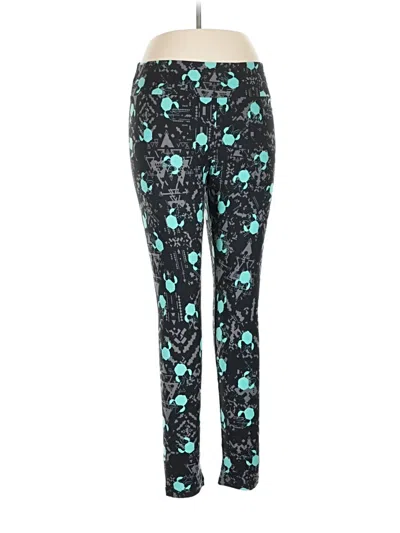Pre-owned Lularoe Active Pants In Teal