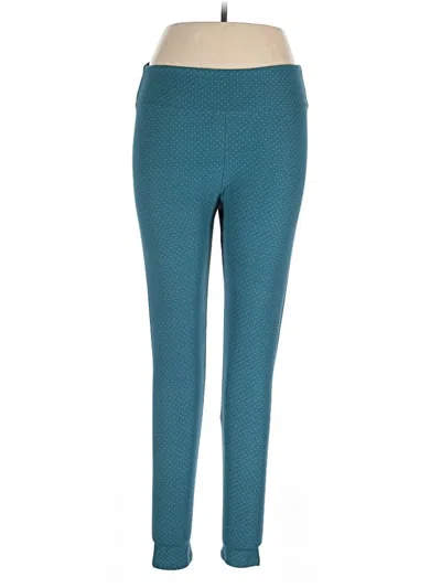 Pre-owned Lularoe Active Pants In Teal