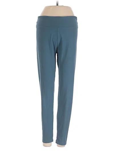 Pre-owned Lularoe Active Pants In Teal