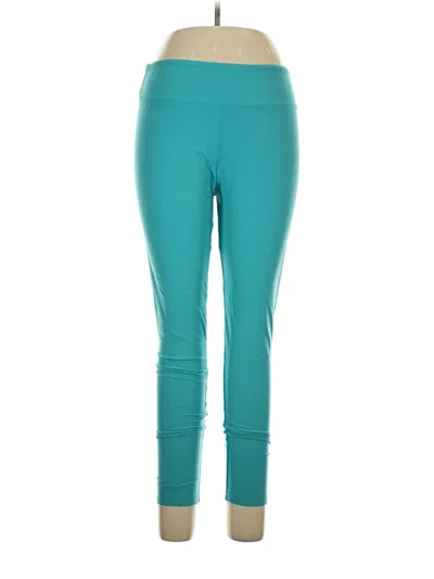 Pre-owned Lularoe Active Pants In Teal