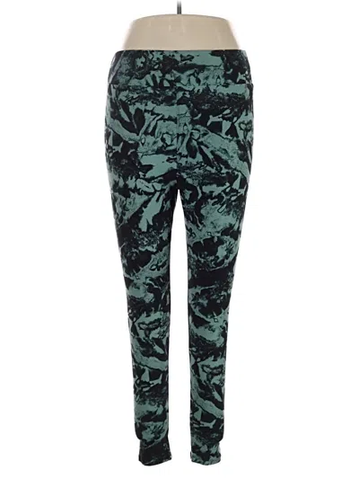 Pre-owned Lularoe Active Pants In Teal