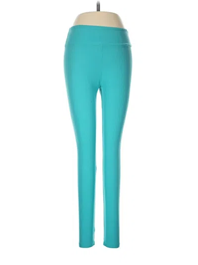 Pre-owned Lularoe Active Pants In Teal