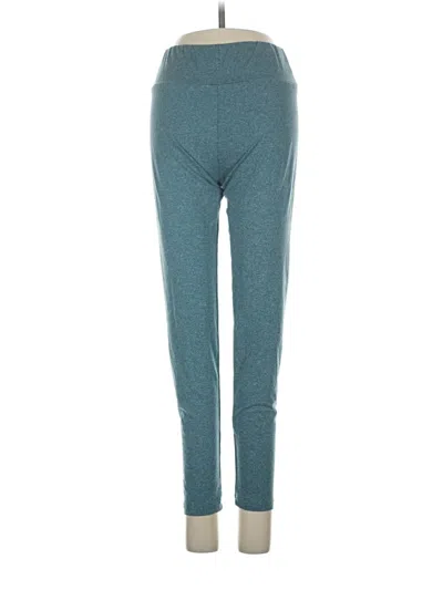 Pre-owned Lularoe Active Pants In Teal