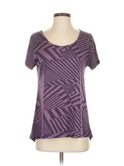 Pre-owned Lularoe Active T-shirt In Purple
