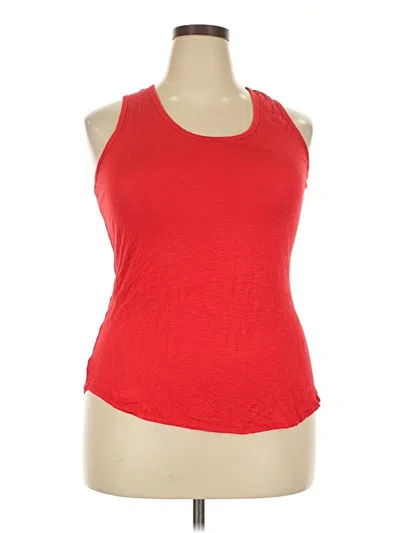 Pre-owned Lularoe Active Tank Top In Red
